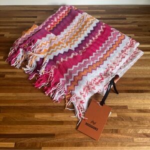 Missoni Multicolor Zigzag Scarf